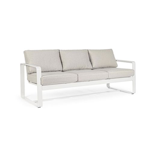 Canapea cu 3 locuri Marrigan Alb